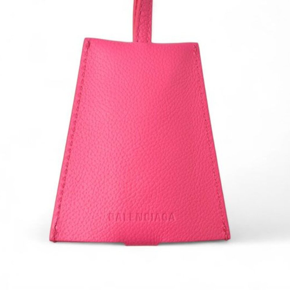 Balenciaga Key Ring Charm Neck Strap Clochette Pink Never - Picture 4 of 6